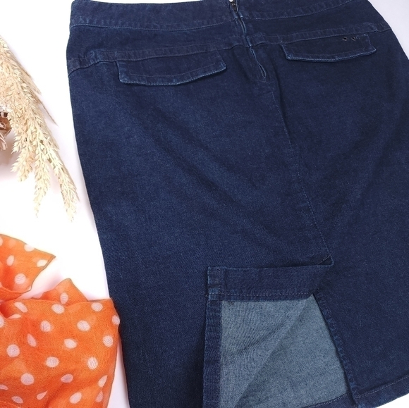 New Converse Jean Skirt Sz 30 - Picture 11 of 13